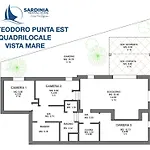 Punta Est Quadrilocale Vista Mare