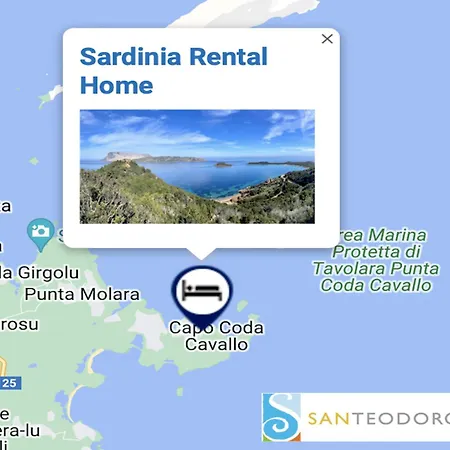 Apartment Punta Est Quadrilocale Vista Mare Capo Coda Cavallo