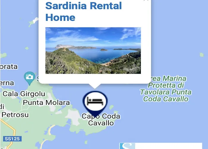شقة Punta Est Quadrilocale Vista Mare كابو كودا كافالو