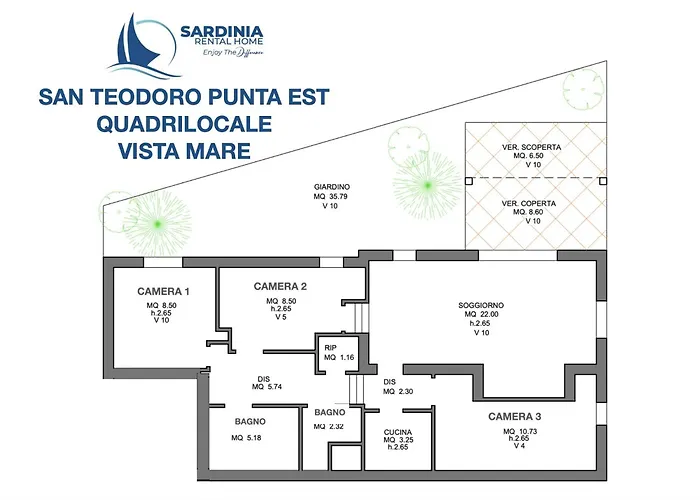 Punta Est Quadrilocale Vista Mare